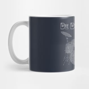 De Dum Tish, Drummers Kit, Drumming, Joke Drummer, Corny Joke Mug